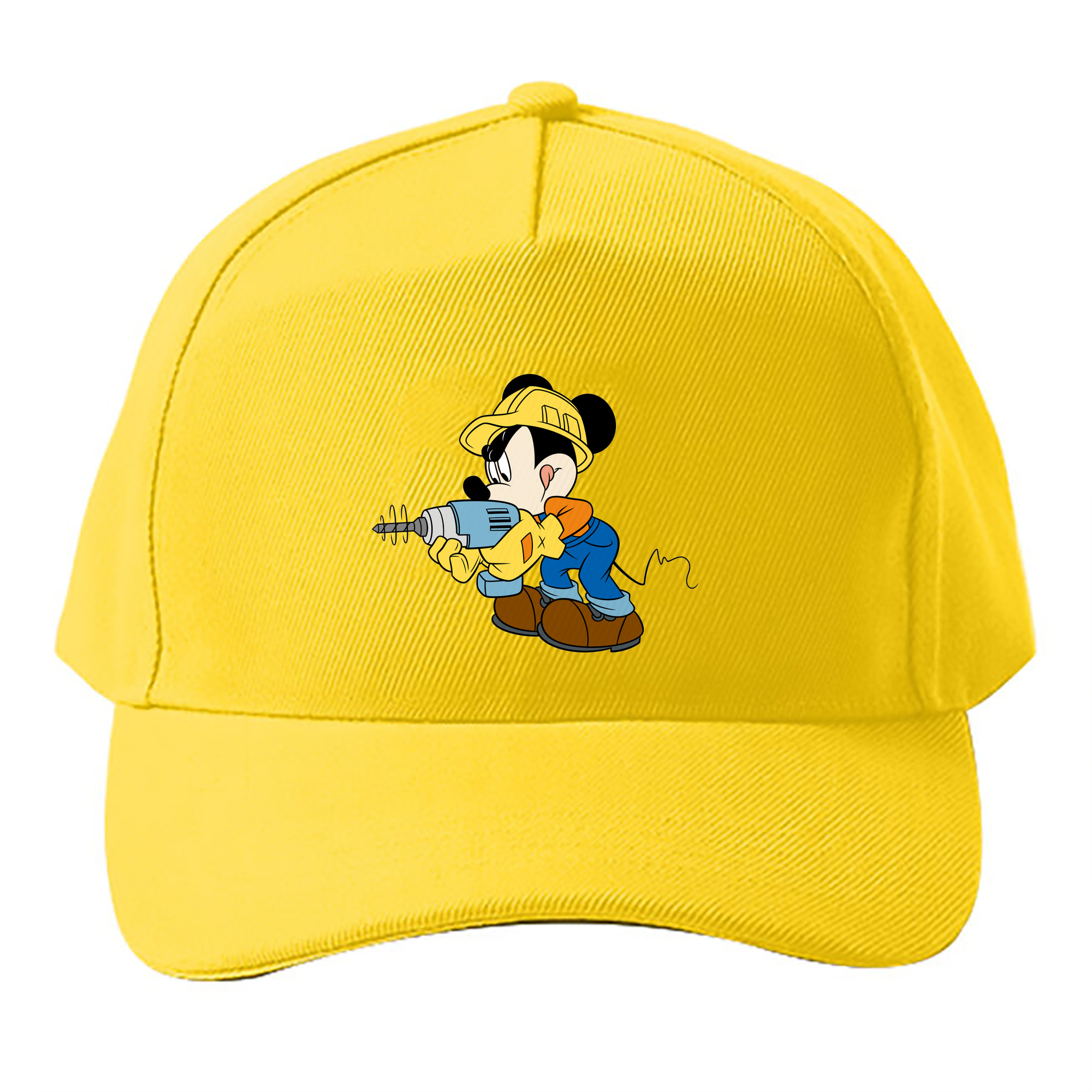 （画像用） ミッキーマウス Mickey Mouse ベースボールキャップ 綿100％ 男女兼用 帽子 スポーツ